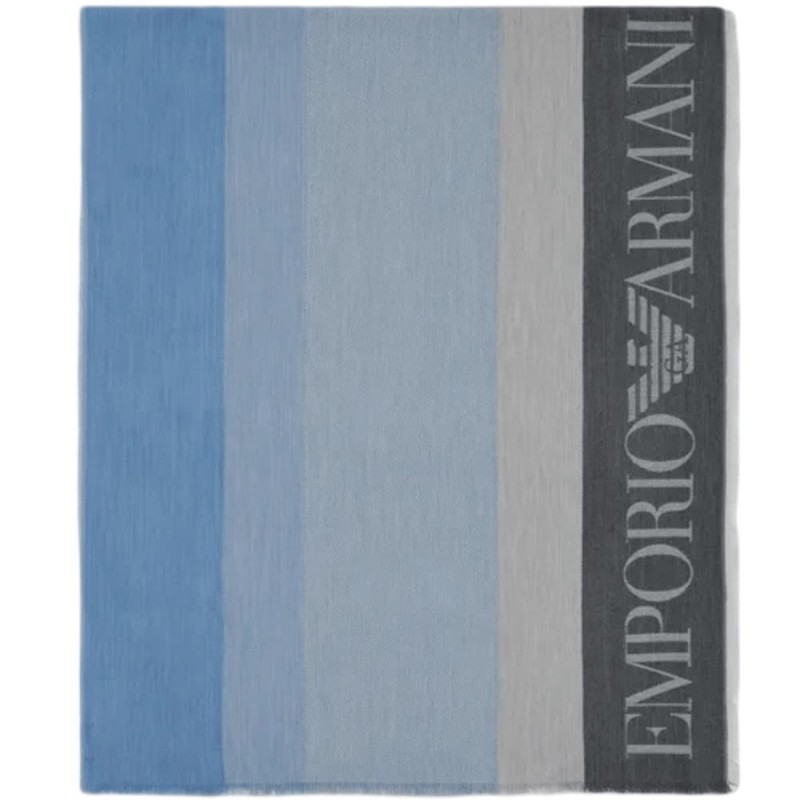 FULAR EMPORIO ARMANI AZUL MARINO